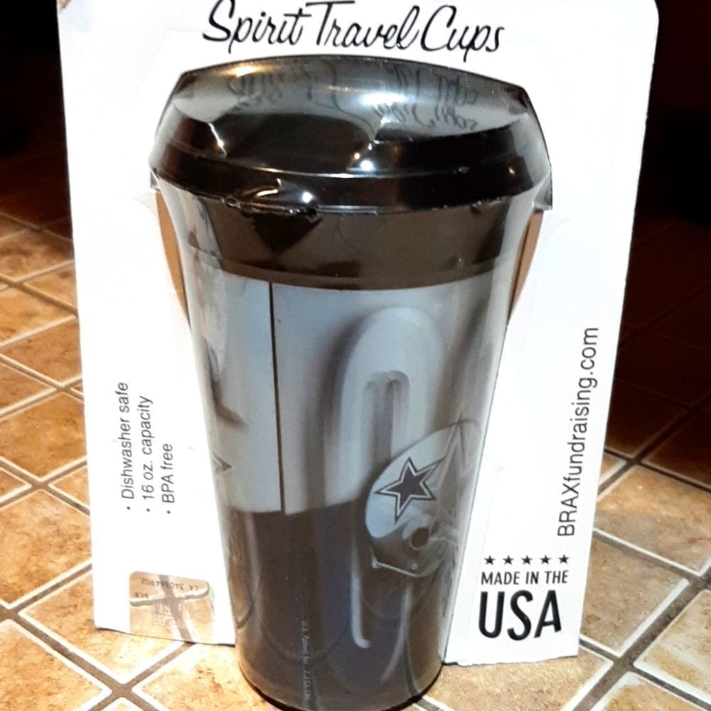 SPIRIT DALLAS Cowboys Travel‎ Cup 16 Oz New Sealed